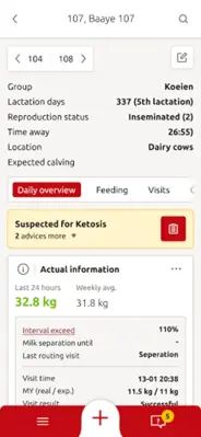 Lely Horizon android App screenshot 0